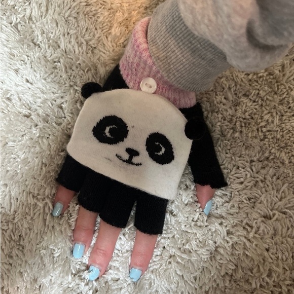 Panda hand warmers gloves - Picture 2 of 4